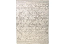 7'8"x9'8" Rug-Hand Knotted Wool Beige/Grey