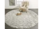 8'7" Round Rug-Alexander Sand/Charcoal  - Room