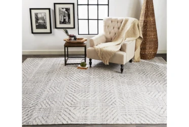 10'x14' Rug-Art Deco Hand Knotted Beige