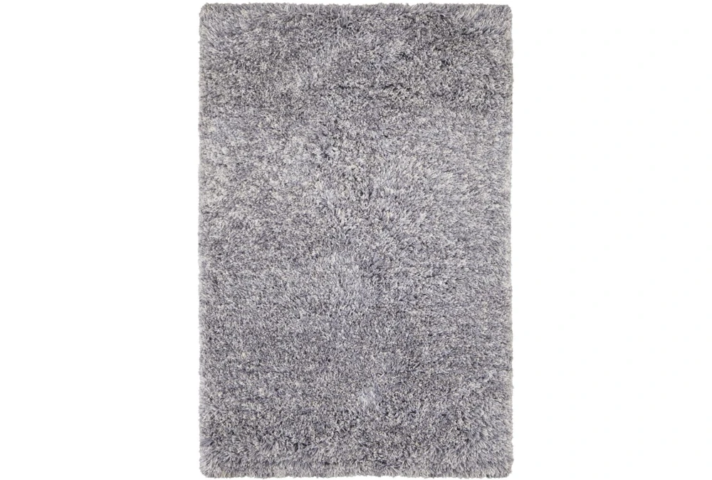 8'x10' Rug-Wool Yarn Shag Grey