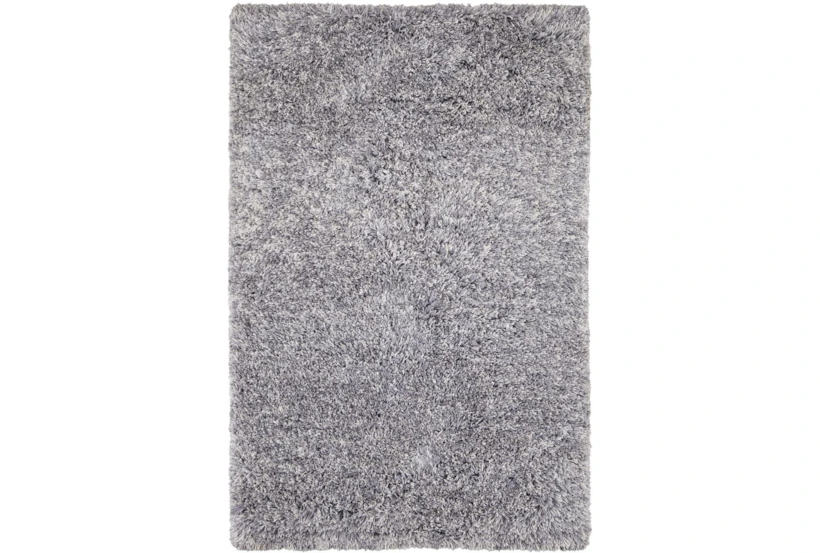 8'x10' Rug-Wool Yarn Shag Grey - 360