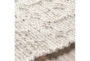 5'x7'5" Rug-Diamond Stripe Flat Weave Natural - Side