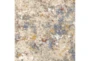 2'x3' Rug-Abstract Blue/Metallic Gold - Material
