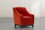 Riko II Red Accent Chair - Side