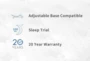 Revive Cooltek Graphene Ice Hybrid Firm California King Split Mattress Se - Mattress Highlights