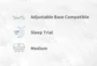 Revive Cooltek Graphene Ice Hybrid Medium King Split Mattr - Mattress Highlights
