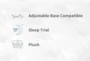 Revive Cooltek Graphene Ice Hybrid Plush Cal King Split Mattress Set - Mattress Highlights