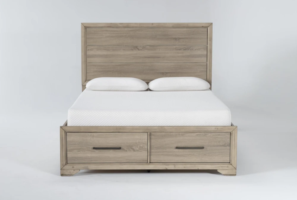 Hillsboro California King Panel Bed, Living Spaces Bed Frame Cal King