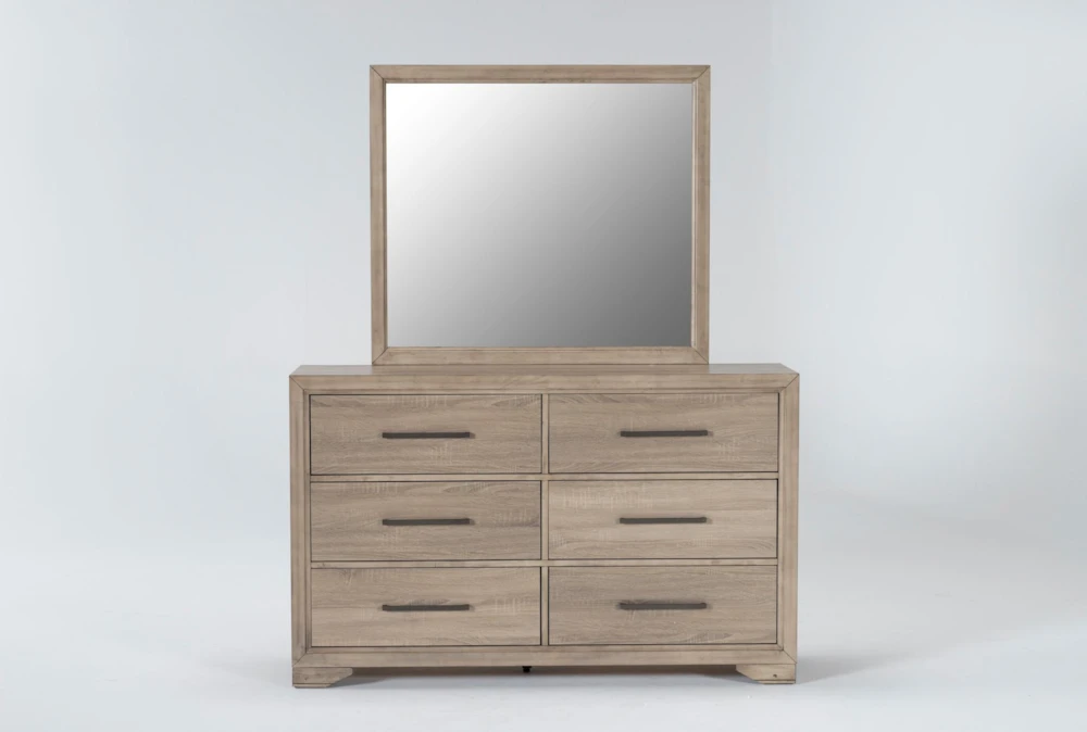 Hillsboro 6-Drawer Dresser/Mirror