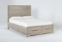 Hillsboro King Panel Bed With Storage - Side