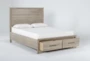 Hillsboro King Panel Bed With Storage - Side