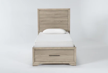 Hillsboro Twin Panel Bed With Storage