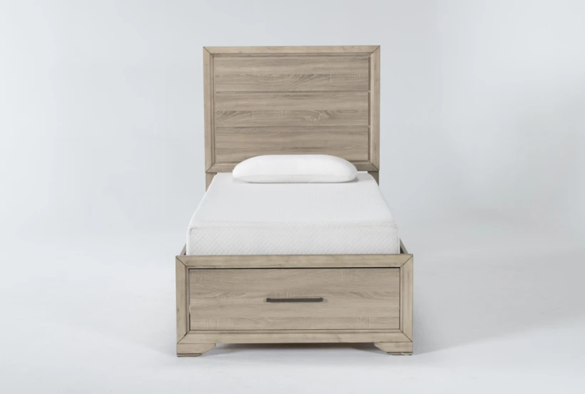 Hillsboro Twin Panel Bed With Storage - 360