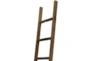 76" Wood Decorative Ladder  - Detail