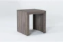 Miter End Table - Side