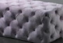 Orchid Tufted Rectangle Ottoman - Detail