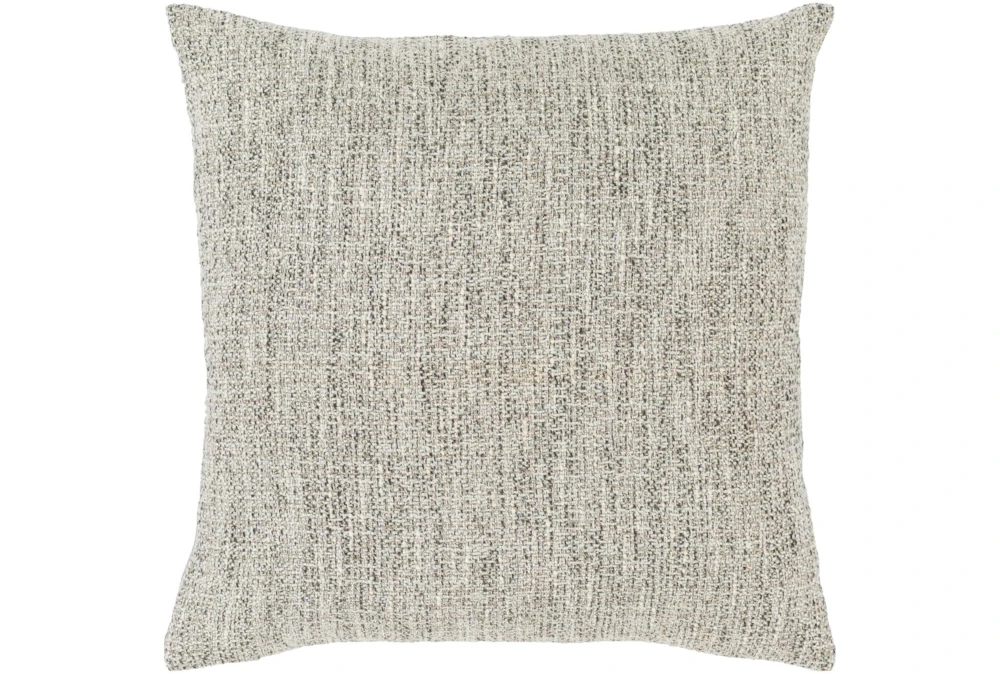 Accent Pillow-Metallic Tweed Grey 22X22