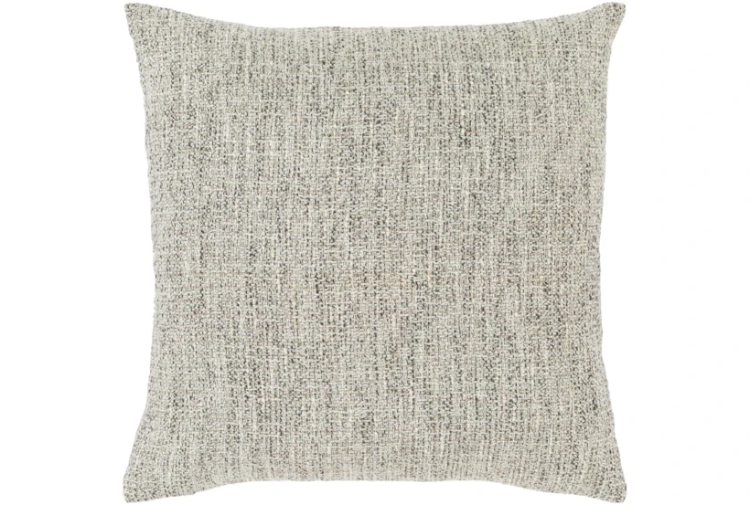 Accent Pillow-Metallic Tweed Grey 22X22 - 360