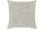 Accent Pillow-Metallic Tweed Grey 22X22 - Signature