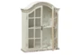 Traditional 2-Door Wood And Metalarched Wall Cabinet - Material
