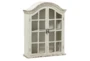 Traditional 2-Door Wood And Metalarched Wall Cabinet - Front