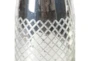 Metalic Silver Bottles With Stopper Set Of 2  - Detail