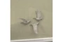 Silver Flying Birds Wall Decor Set Of 3 - Room