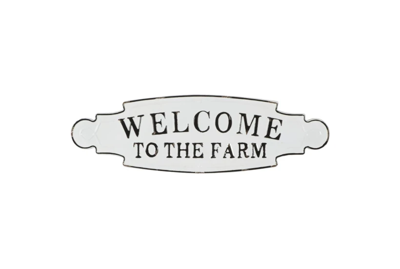 Welcome To The Farm Sign - 360
