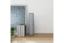 22 Inch Glazed Textured Gray Vase - Room