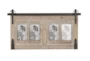 Traditional Wood And Iron Wall Photo Frame - Signature