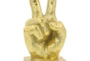 Antique Gold Hand Gestures Set Of 3 - Detail