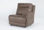 Wallace Light Brown Zero Gravity Power Right Arm Facing Recliner With Power Headrest - Side