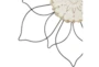 Floral Wall Decor Set Of 2 Assorted Flowers - Detail