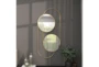 Wall Mirror Glam 2 Round Mirrors - Room
