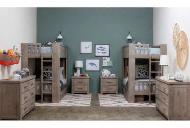 Morgan Twin Over Twin Bunk Bed With Storage