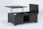 Grant II Lift-Top Storage Coffee Table With Wheels - Signature