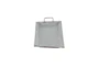 Grey 3.5 Inch Metal Galvanized Trays Set Of 2 - Front