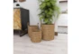 Brown 20 Inch Waterhyancinth Planter Set Of 3  - Room