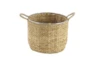 Tan 12 Inch Seagrass Basket Set Of 2 - Material