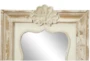 Brown 25 Inch Wood Wall Mirror Set Of 4 - Detail