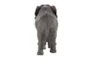 Dark Grey 13 Inch Polystone Mother Elephant - Back