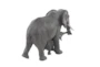 Dark Grey 13 Inch Polystone Mother Elephant - Material