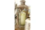 Beige 6 Inch Flameless Candle W Remote Set Of 3 - Room