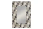 Multi 40 Inch Wood Framed Wall Mirror - Material