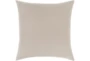 Accent Pillow-Metallic Tweed Grey 18X18 - Back