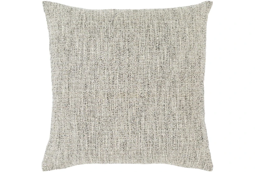 Accent Pillow-Metallic Tweed Grey 18X18 - 360