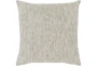 Accent Pillow-Metallic Tweed Grey 18X18 - Signature