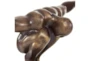 Brown 11 Inch Polystone Diver Figure - Detail