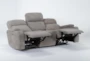 Frazier Stone 86" Power Reclining Sofa with Power Headrest, USB & Wireless Charging - Recline