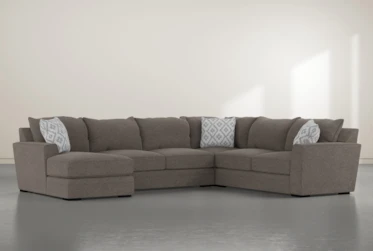 Aidan IV 4 Piece 142" Sectional With Left Arm Facing Chaise